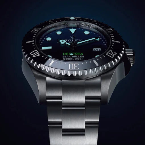 136660 Sea-Dweller Deepsea D-Blue Dial 44mm Stainless Steel Men’s Watch