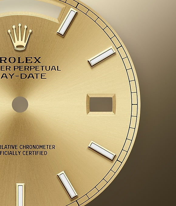 Day-Date 40 Yellow gold Ref# 228398TBR-0007