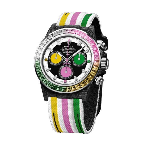 Diw Daytona carbon rainbow candy 40mm carbon