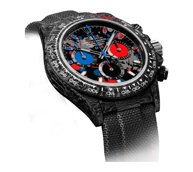 Diw Daytona motley 3s series 40mm oyster black