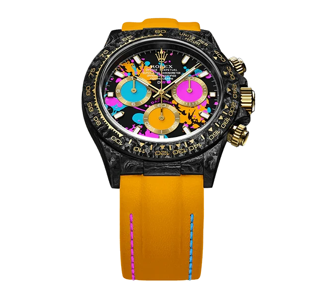 Diw Daytona Motley Orange motley orange 40mm oyster black 116503MTO01