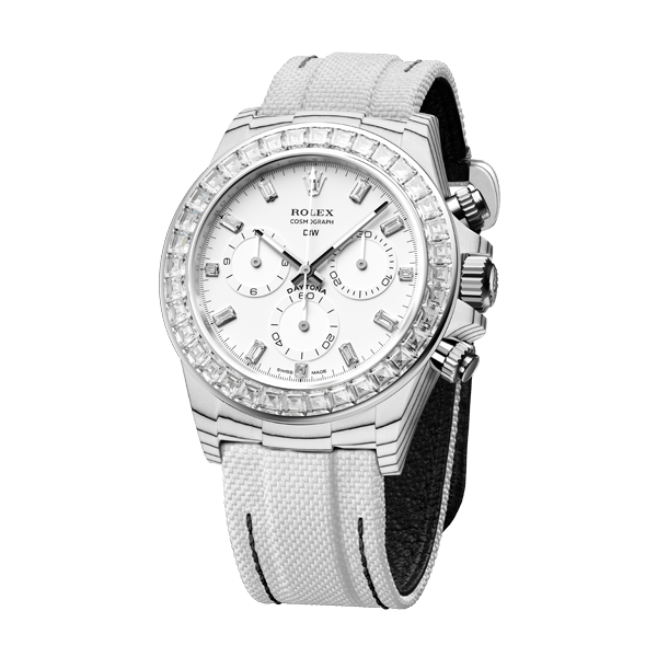 Diw Daytona quartz fiber crystal 40mm carbon