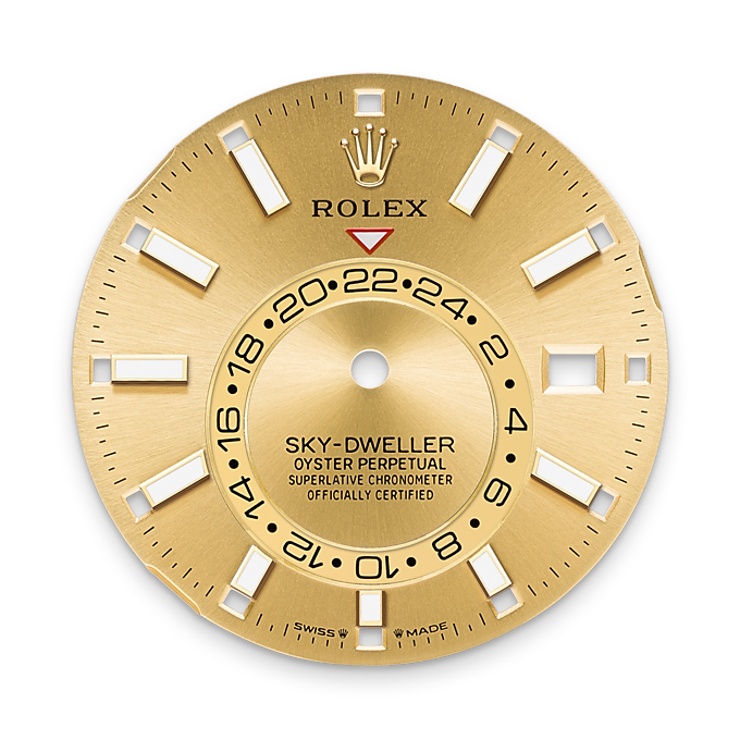 Sky-Dweller, 42mm, 18k Yellow Gold, Ref# 336938-0001