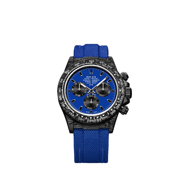 Diw Daytona carbon miami blue 40mm oyster black