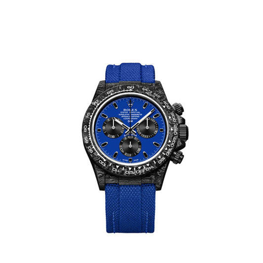 Diw Daytona carbon miami blue 40mm oyster black