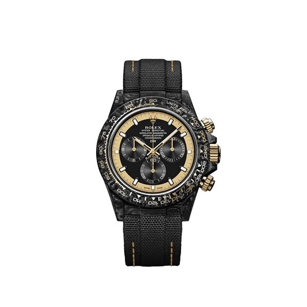 Diw Daytona cream invert gold 40mm oyster black
