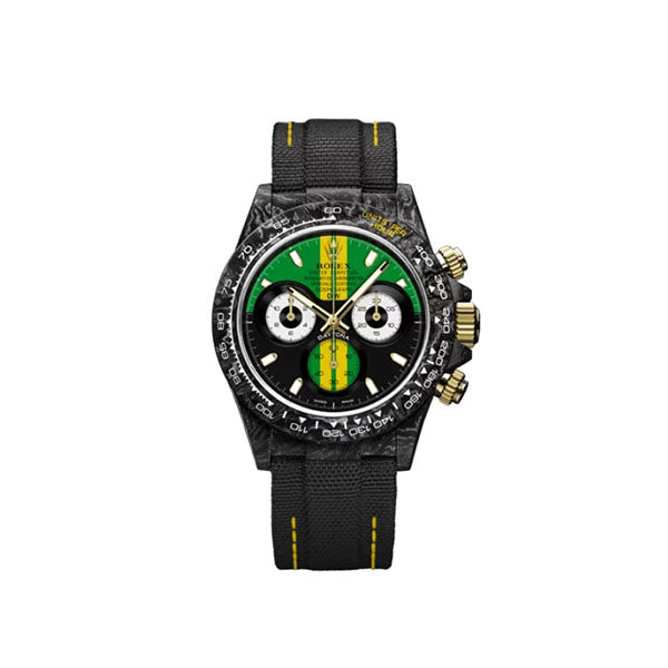 Diw Daytona gt green 40mm oyster black