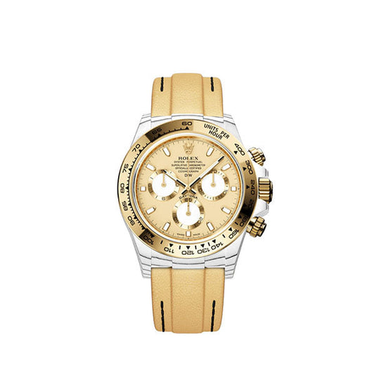Diw Daytona quartz fiber golden essence 40mm oyster black
