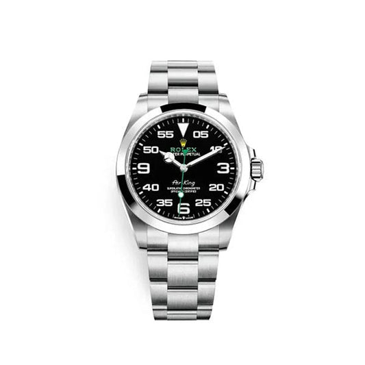 Air-King 126900 Oyster Perpetual Black 40mm Menâ€™s Watch