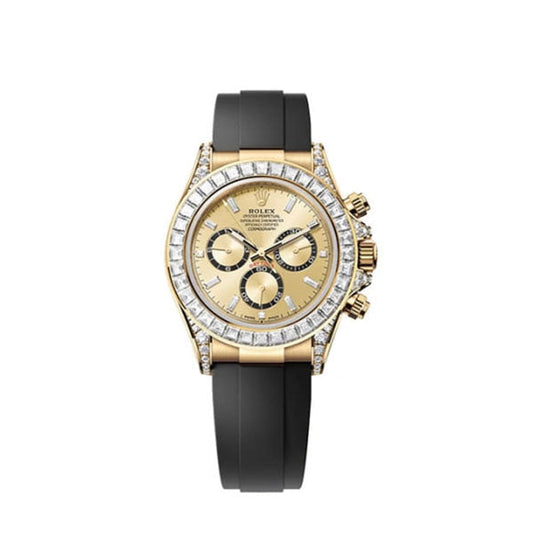 Cosmograph Daytona Oyster, 40 mm, yellow gold and diamondsReference 126538TBR