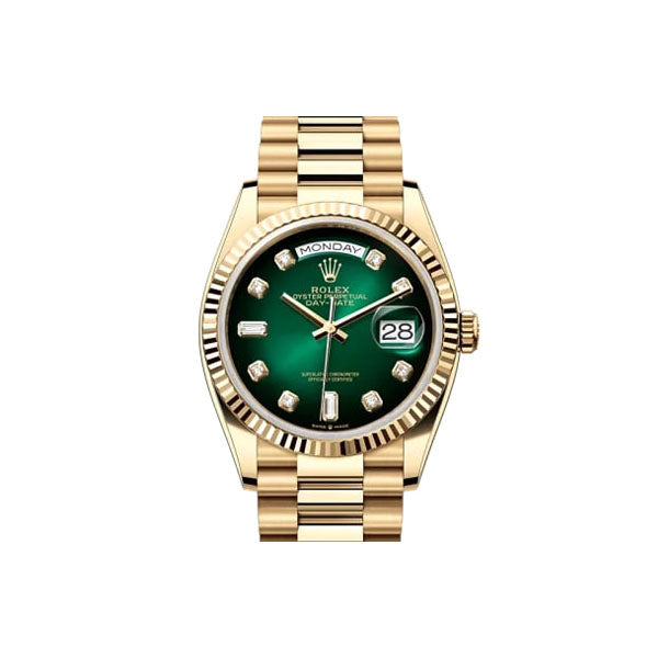 DAY-DATE 36  Oyster, 36 mm, yellow gold  M128238-0069