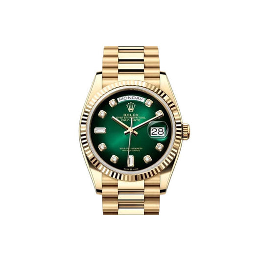 DAY-DATE 36  Oyster, 36 mm, yellow gold  M128238-0069