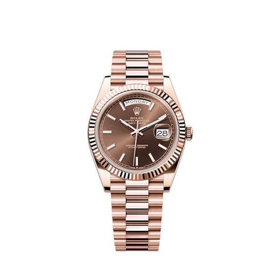 Day-Date 40, 18k Everose Gold, 40mm, Ref# 228235-0053