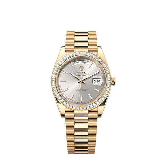 Day-Date 40, 18k Yellow Gold with Diamond-set, 40mm, Ref# 228398tbr-0040