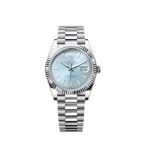 Day-Date 40, Platinum, 40mm, Ref# 228236-0018