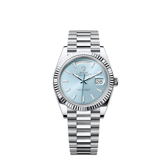 Day-Date 40, Platinum, 40mm, Ref# 228236-0018