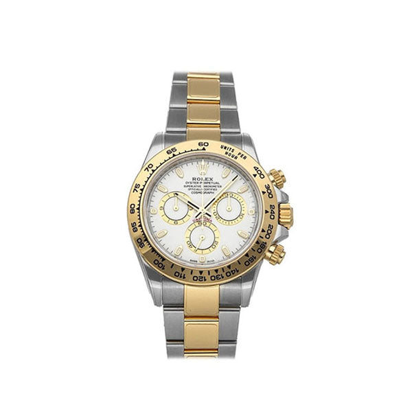 Daytona Steel & Gold White Dial 116503