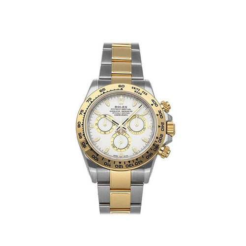 Daytona Steel & Gold White Dial 116503