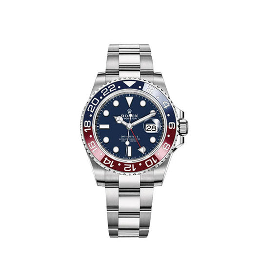 GMT-Master II  Oyster, 40 mm, white gold  M126719BLRO-0003