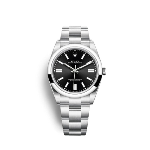 Oyster Perpetual No Date, Stainless Steel, 41mm, Ref# 124300-0002