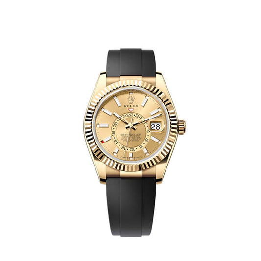 Sky-Dweller, 42mm, 18k Yellow Gold, Ref# 336238-0001