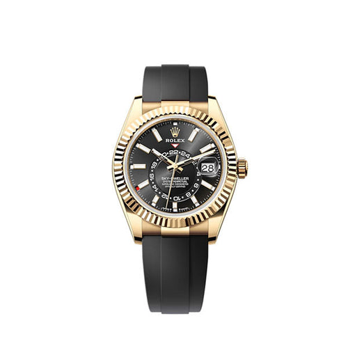 Sky-Dweller, 42mm, 18k Yellow Gold, Ref# 336238-0002