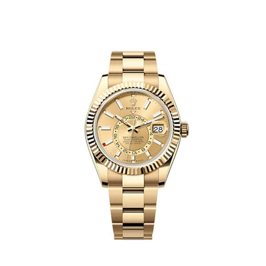 Sky-Dweller, 42mm, 18k Yellow Gold, Ref# 336938-0001