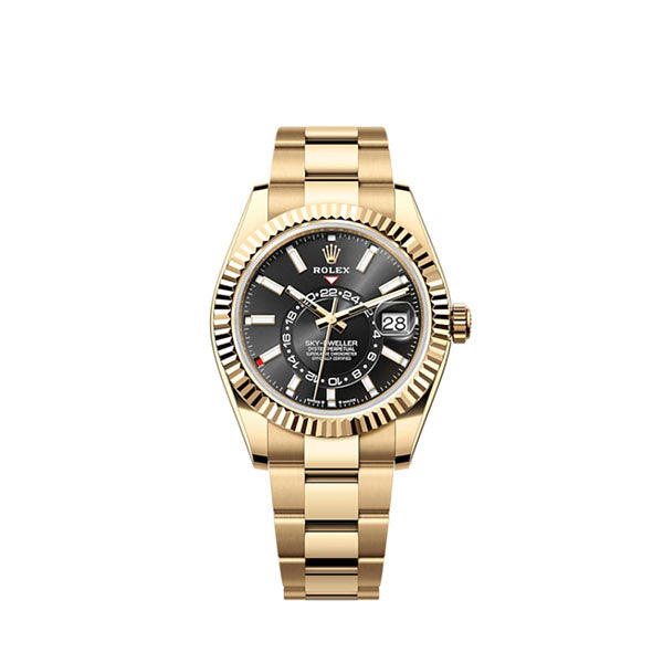 Sky-Dweller, 42mm, 18k Yellow Gold, Ref# 336938-0002
