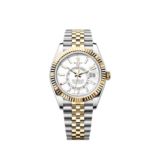 Sky-Dweller, 42mm, Oystersteel and 18k Yellow Gold, Ref# 336933-0006