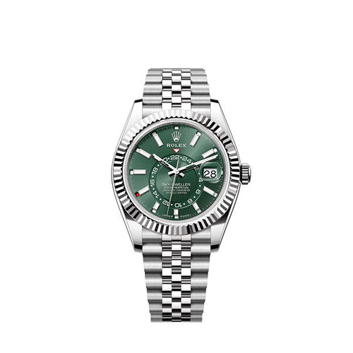 Sky-Dweller Green Dial Automatic 42mm Men’s Watch 336934-0001