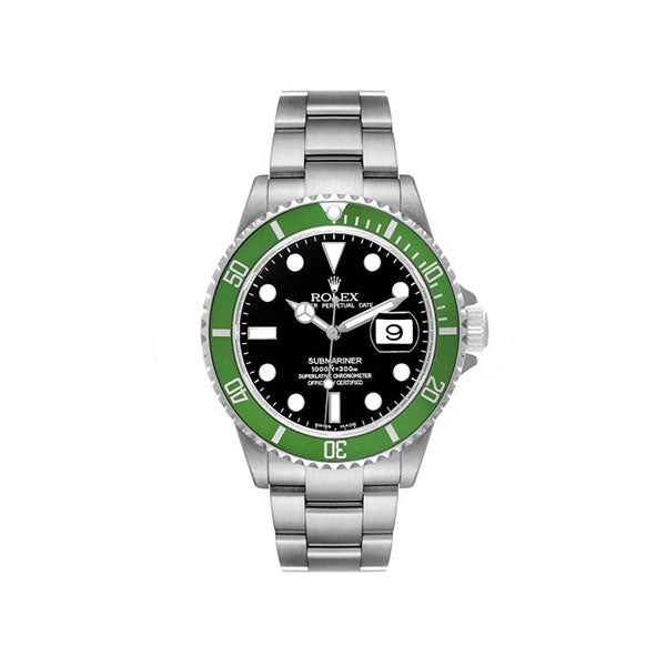 Submariner Green 50th Anniversary Steel Mens Watch 16610LV