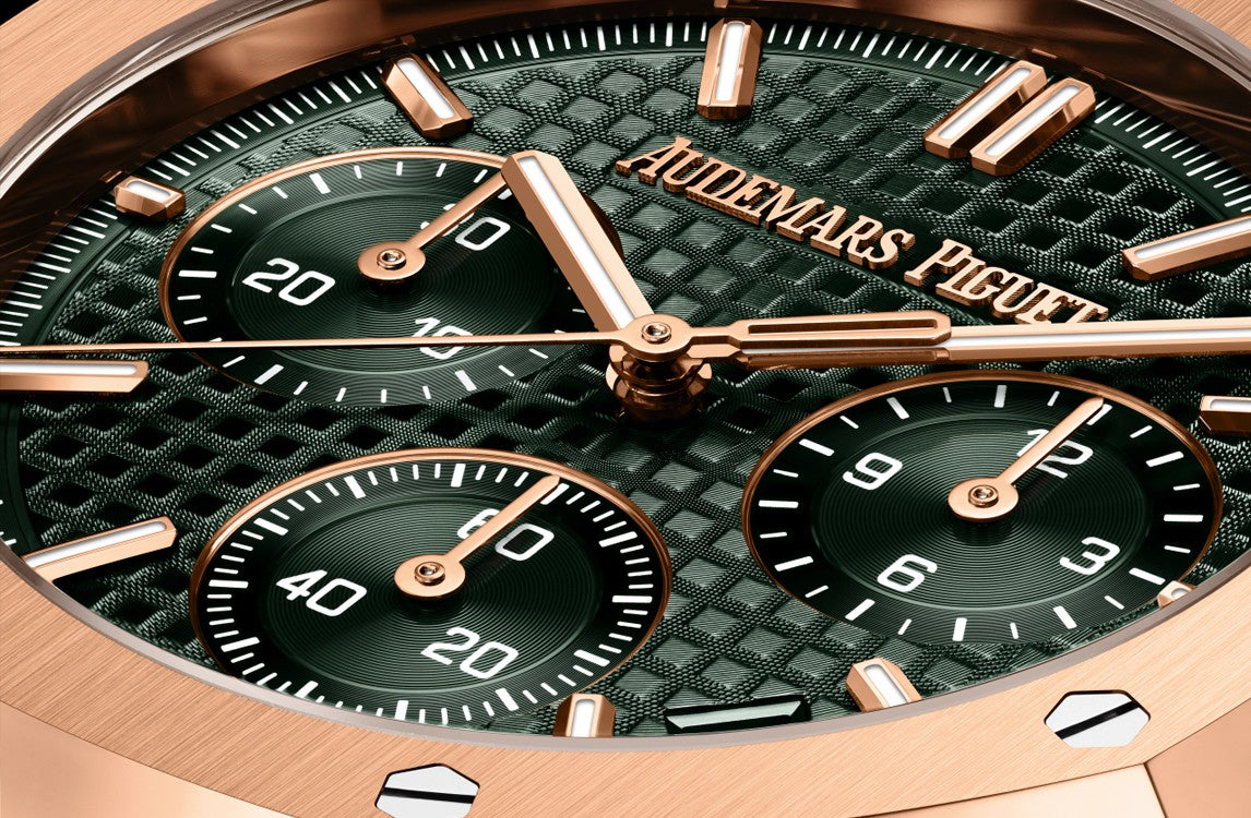 Audemars Piguet Royal Oak SELFWINDING CHRONOGRAPH “50TH ANNIVERSARY” Ref# 26240OR.OO.1320OR.04