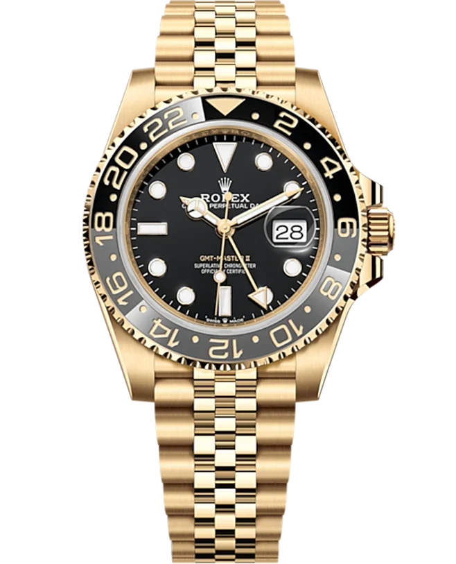 GMT-Masterll Oyster, 40 mm, yellow gold