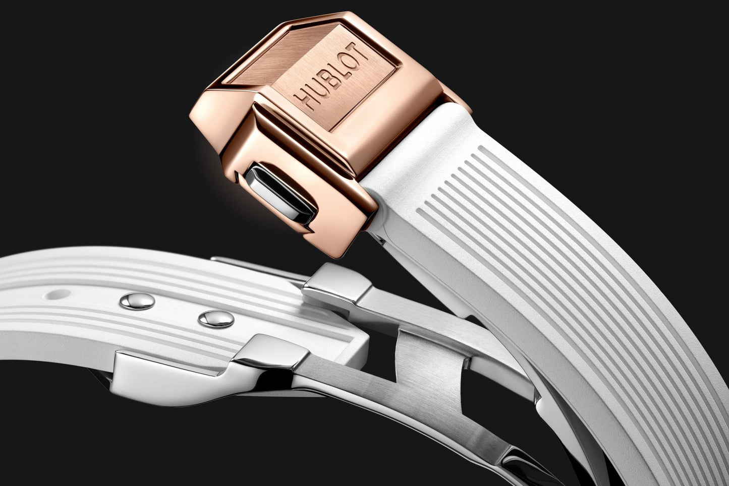 Hublot Big Bang ONE CLICK KING GOLD WHITE PAVÃ‰ Ref# 485.OE.2210.RW.1604
