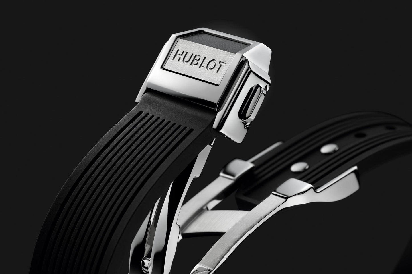 Hublot Big Bang ONE CLICK STEEL FULL PAVÃ‰ Ref# 485.SX.9000.RX.1604