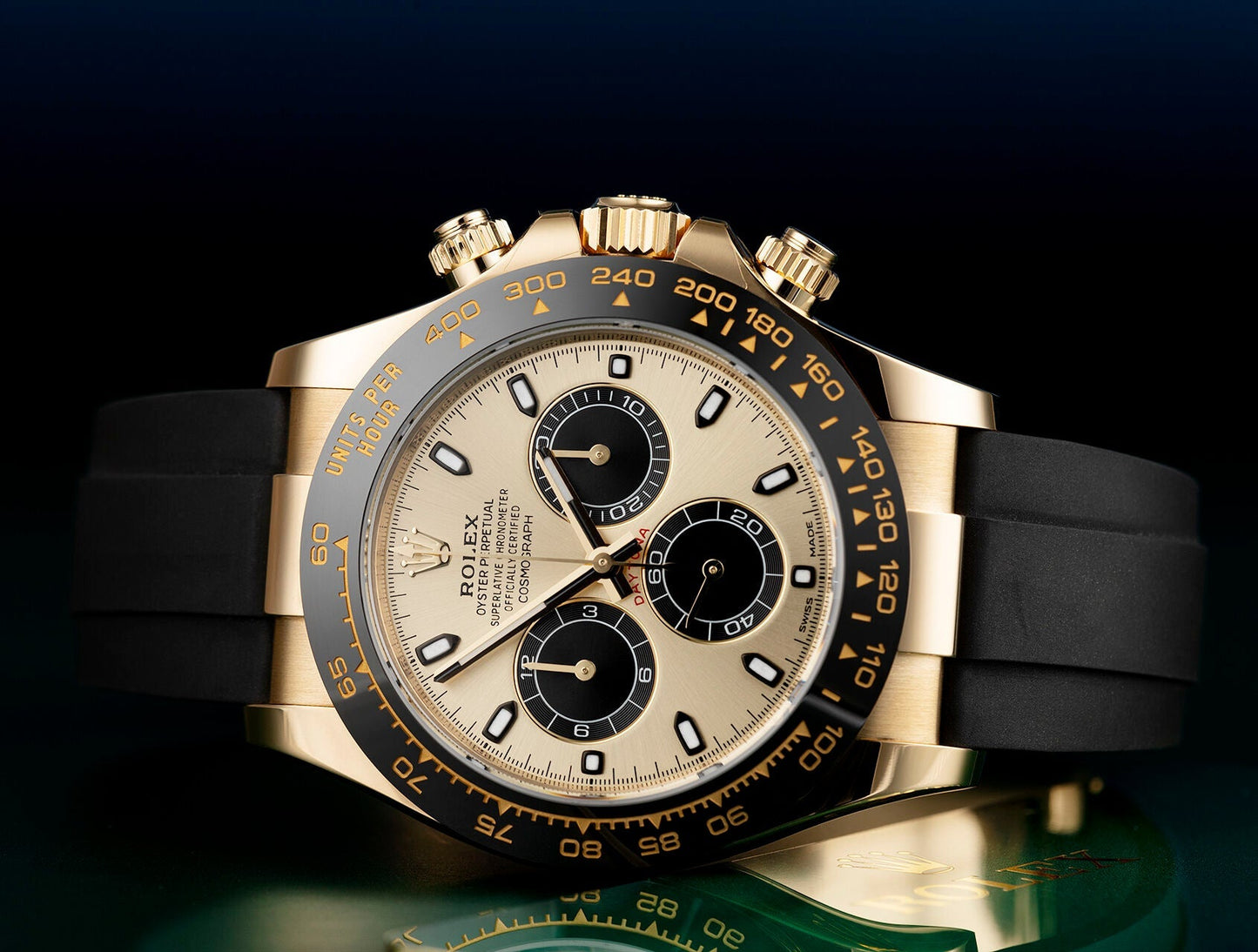 Cosmograph Daytona M126518LN-0012 Oyster, 40 mm, yellow gold