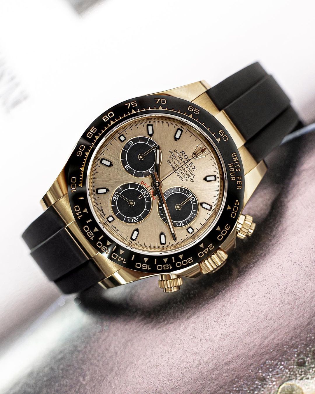 Cosmograph Daytona M126518LN-0012 Oyster, 40 mm, yellow gold