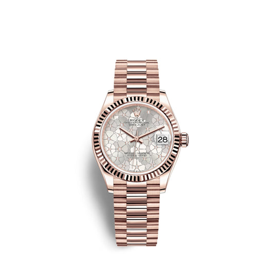 Datejust 31mm, 18k Everose Gold and Diamonds, Ref# 278275-0045