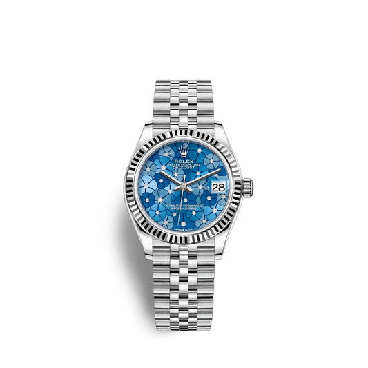 Datejust 31mm, Oystersteel and 18k White Gold and Diamonds, Ref# 278274-0036