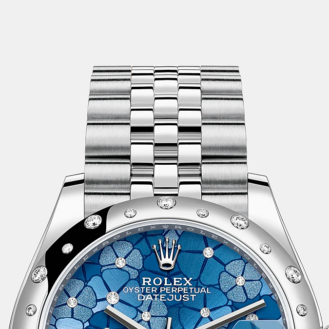 Datejust 31mm, Oystersteel and 18k White Gold with Diamonds, Ref# 278344rbr-0038
