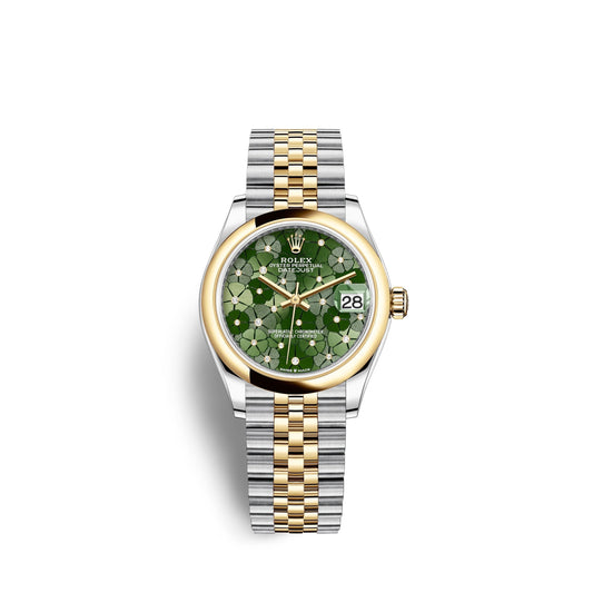 Datejust 31mm, Oystersteel and 18k Yellow Gold and Diamonds, Ref# 278243-0032