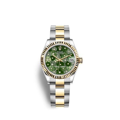 Datejust 31mm, Oystersteel and 18k Yellow Gold and Diamonds, Ref# 278273-0031