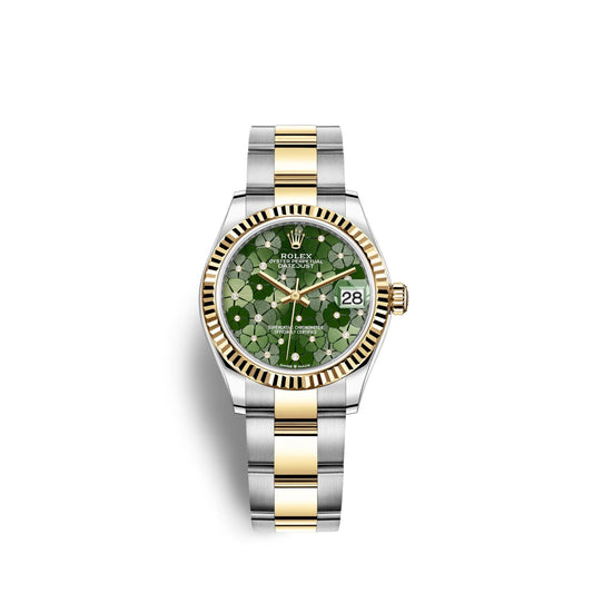Datejust 31mm, Oystersteel and 18k Yellow Gold and Diamonds, Ref# 278273-0031