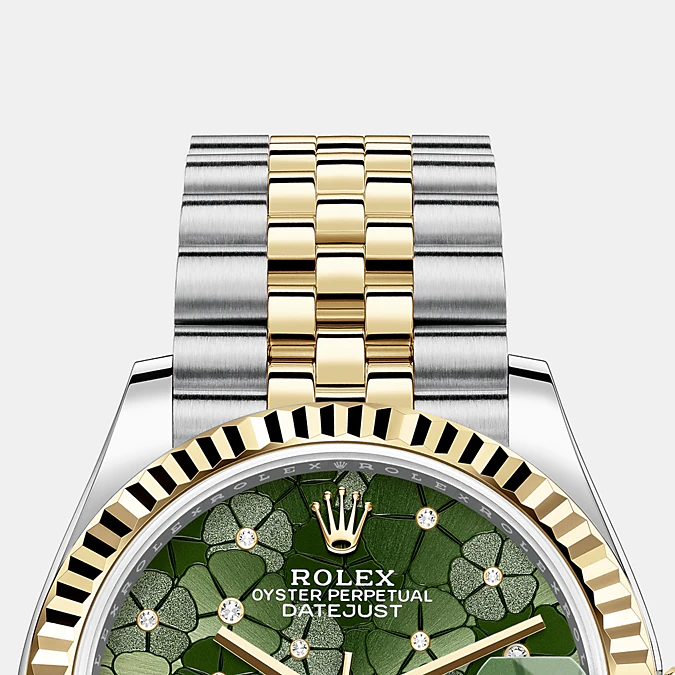 Datejust 31mm, Oystersteel and 18k Yellow Gold and Diamonds, Ref# 278273-0032