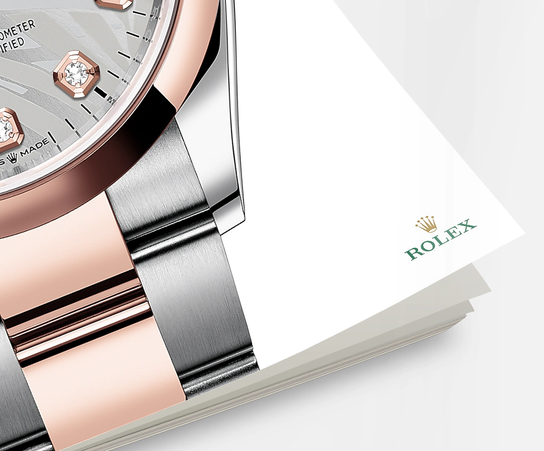 Datejust 36mm, Oystersteel and 18k Everose Gold, Ref# 126201-0038