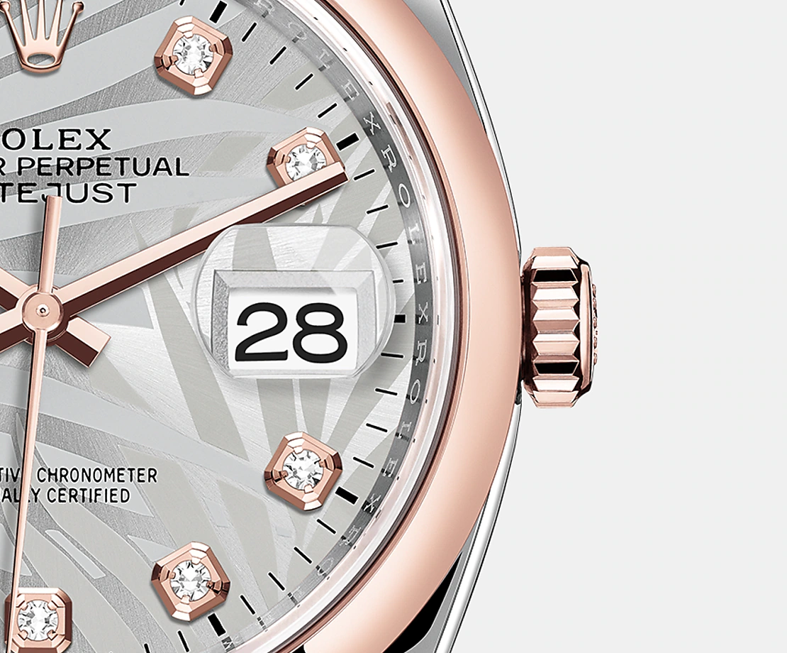 Datejust 36mm, Oystersteel and 18k Everose Gold, Ref# 126201-0038