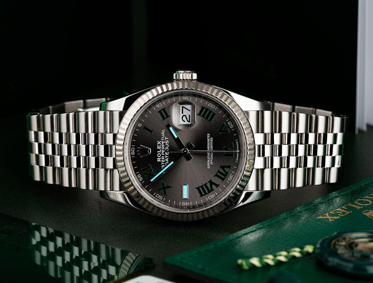 DateJust 41 Oyster, 41 mm, Oystersteel M126334-0022