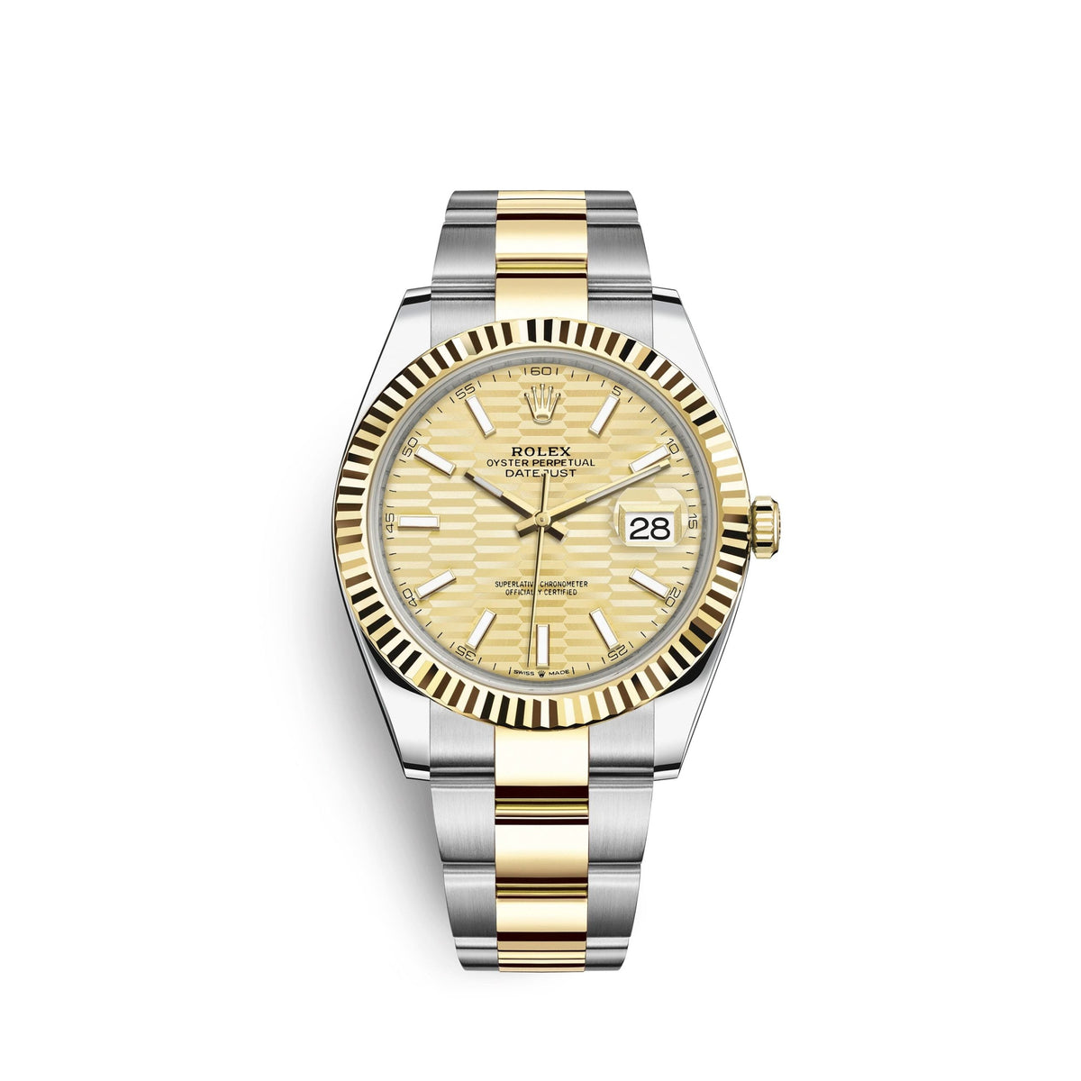 Datejust 41mm, Oystersteel and 18k Yellow Gold, Ref# 126333-0021