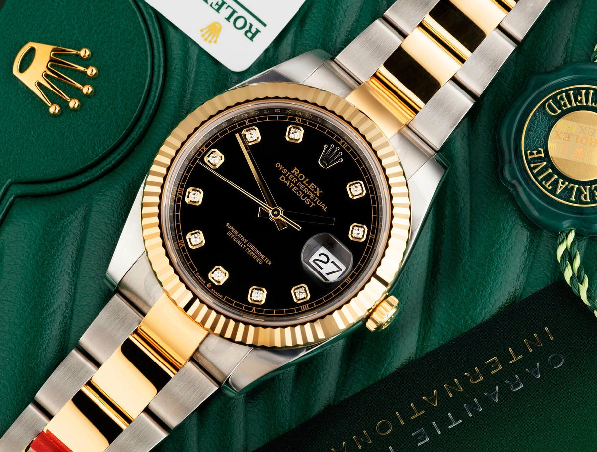 Datejust M126333-0005 Oyster, 41 mm, Oystersteel and yellow gold