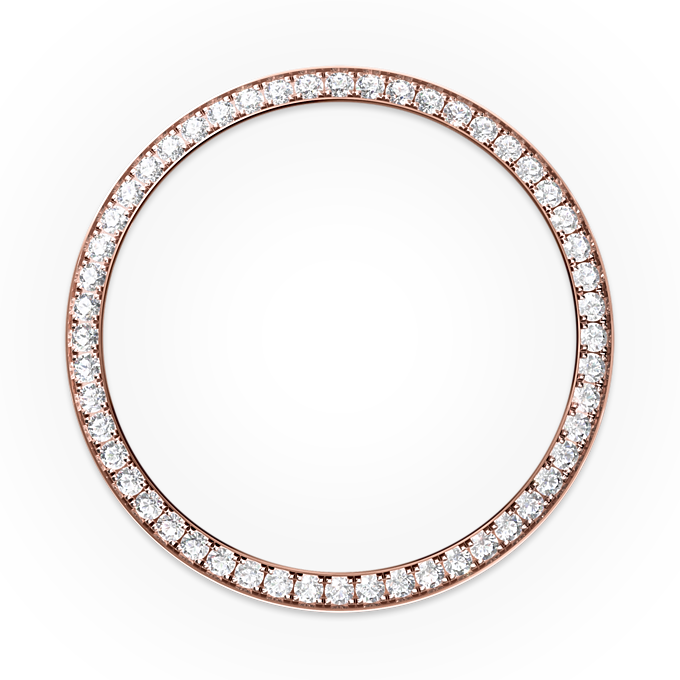 Day-Date 36, 18k Everose Gold with Diamond-set, 36mm, Ref# 128345rbr-0069